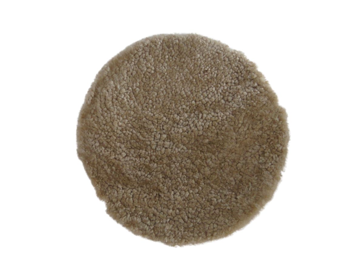 Shorn Curly Seat Pad Circle