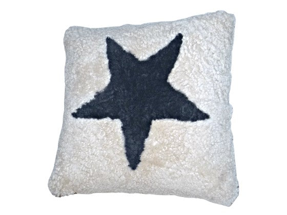 Shorn Curly Wool Design Cushion Sets