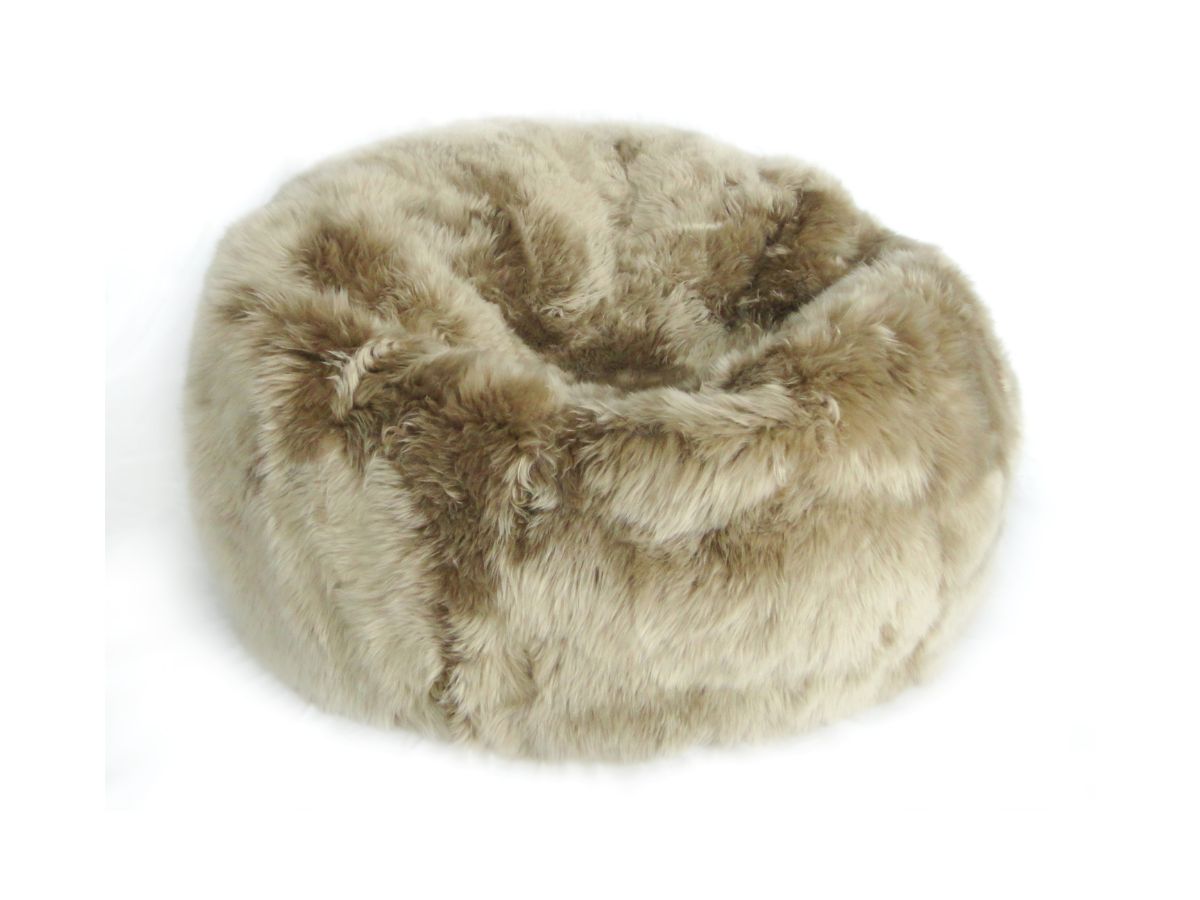 Long Wool Bean Bag