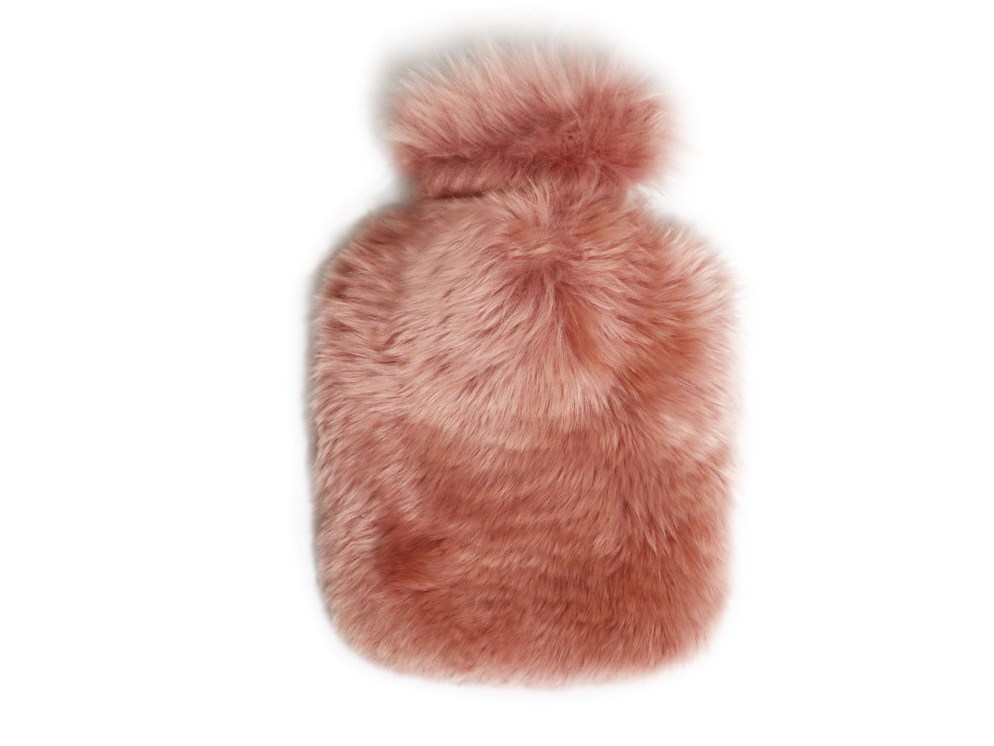 Long Wool Sheepskin Hot Water Bottle Cover with Bottle