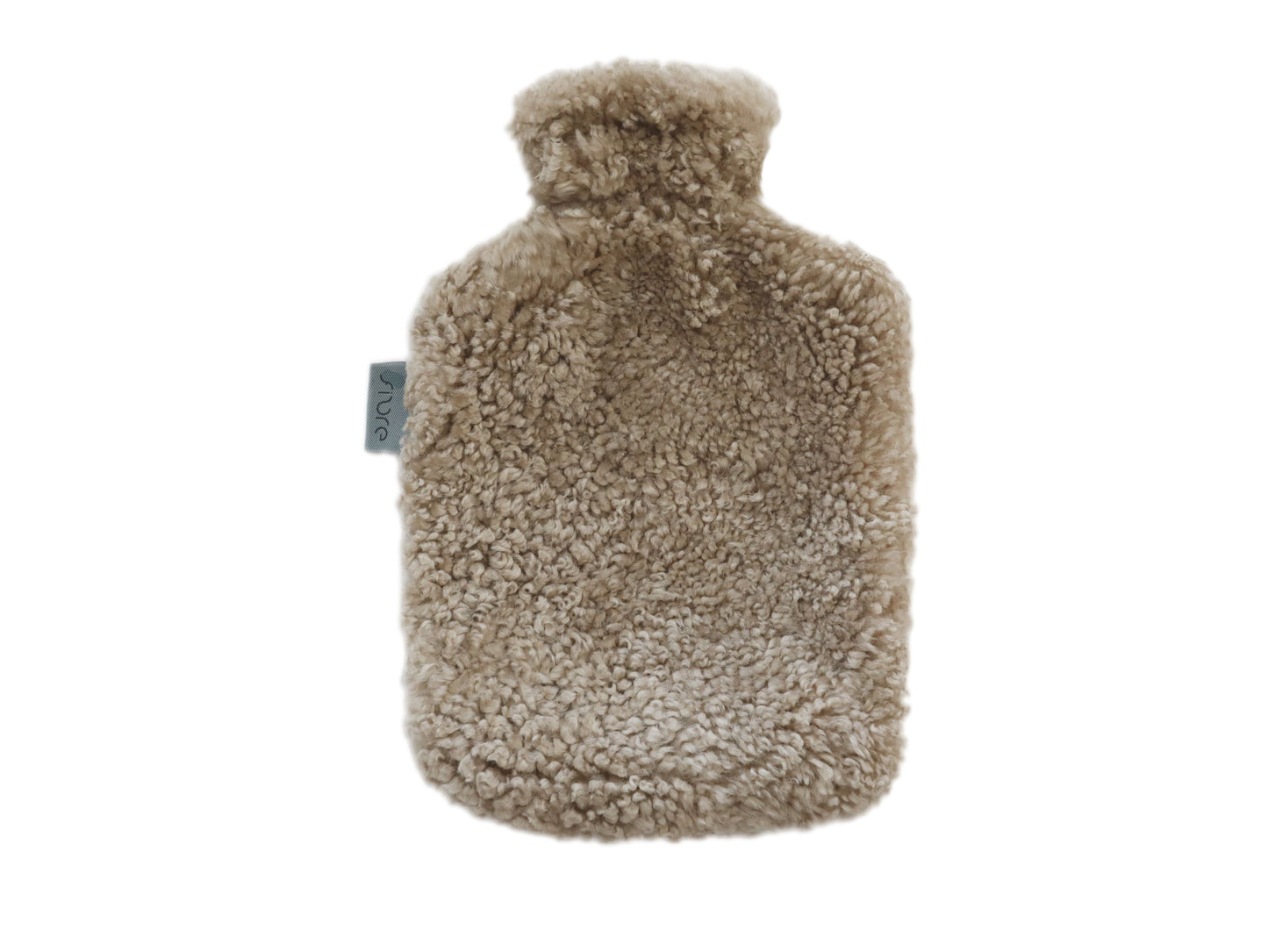 Shorn Curly Hot Water Bottle Cover with Bottle