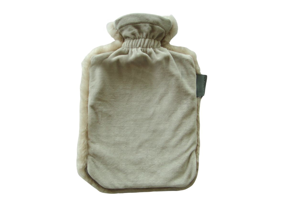 Shorn Hot Water Bottle Cover with Bottle